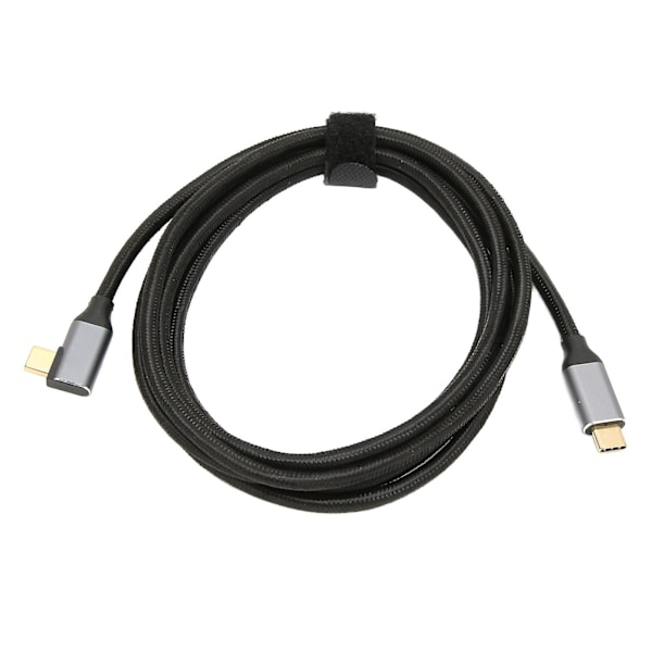 USB C til USB C 3.1 Gen 2 Kabel 100W 5A ved 20V Støtter 4K ved 60hz Videoutgang 10Gbps Dataoverføring med for E Marker Chip 2 meter/6.6ft