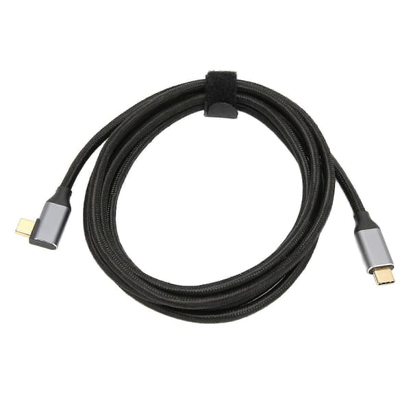 USB C til USB C 3.1 Gen 2 Kabel 100W 5A ved 20V Understøtter 4K ved 60hz Video Output 10Gbps Dataoverførsel med E Marker Chip 2 meter/6.6ft