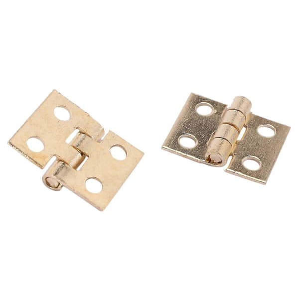 100 stk. Mini Hængsler Hardware 180 Grader Til Miniature Møbler Skab (gør-det-selv)