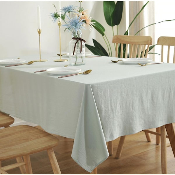 Tableclothhomes Enfärgad Bomullsduk i Canvas för Höstdekoration, Halloween Julhelger, 100% Bomull, Rektangulär, Tvättbar duk