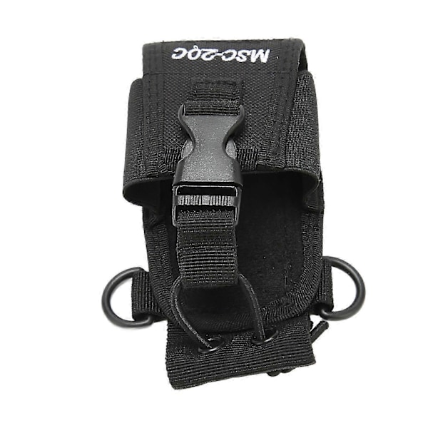 Walkie Talkie Holder Lett Bærbar Universal Nylon Radioveske Pung for 2-veis Radio MSC 20C