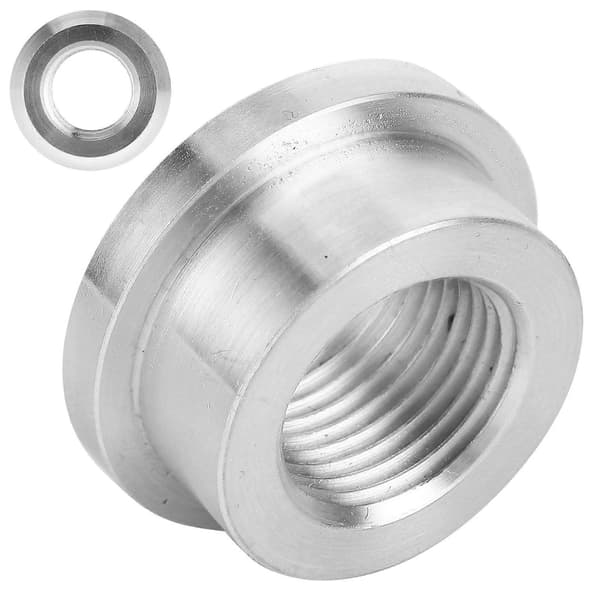 Svejsbar Flansforbindelse Bung NPT Hun Aluminium Køretøjstilbehør Udskiftning 1/2
