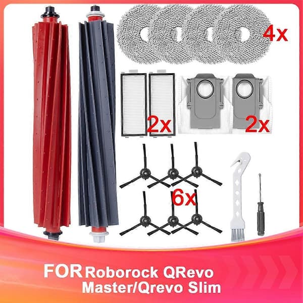 Tilbehør til Roborock Qrevo Master/Qrevo Slim robotstøvsuger