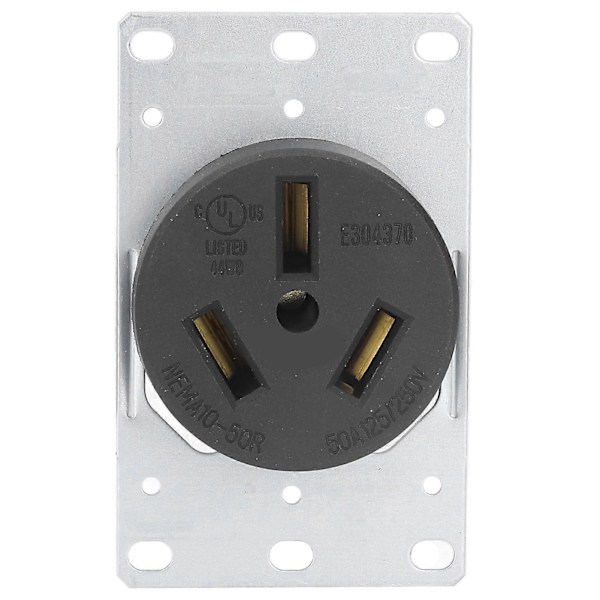 Pistorasia US Standard 3 Reikää 50A 125V 250V NEMA 10-50R Kotiin