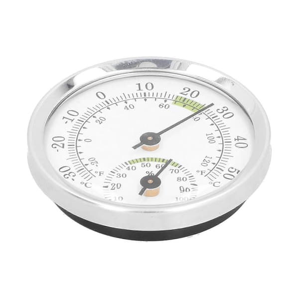 Dial Termometer Hygrometer Mini Hygrometer for Humidor Drivhus Hage Hjem Safe
