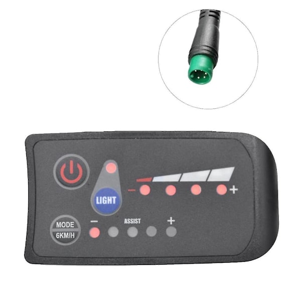 S810 E-cykel Meter LED Display 48v Ip65 Uart Protokol Til Elcykel Elektrisk Cykel Meter 5pin