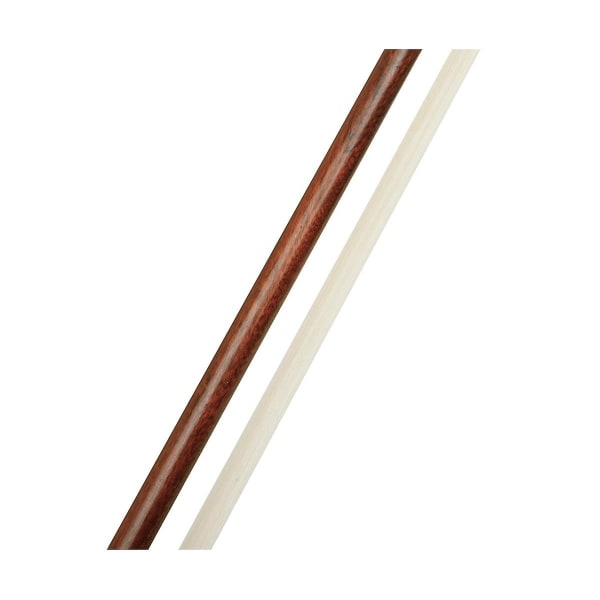 Qa-19 violinsløjfe 4/4 brasiliansk mahogni ren padderok farve linje sølv silke fåreskind håndtote B