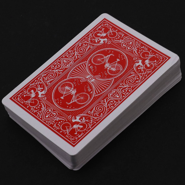 2x hemmelige merkede pokerkort Se gjennom-spillekort Magic Toys Poker Magic Tricks