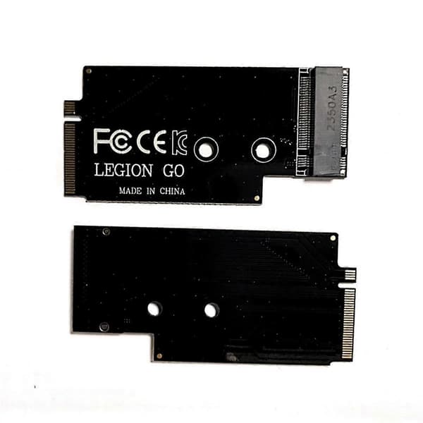 Modificeret Overførselsplade til Legion Go SSD Hukommelseskort Adapter til NVME M.2 2242 til 2280 Harddisk Kort Tilbehør (A)