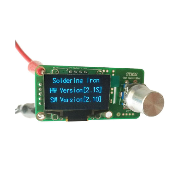 Stm32 2.1s OLED T12 Lödstation Temperaturregulator Svetsverktyg Elektronisk Lödning Wake-slee