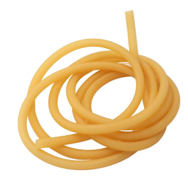 Latex elastikbånd, 2 meter, elastisk naturgummislange til slangebøsser - Yvan