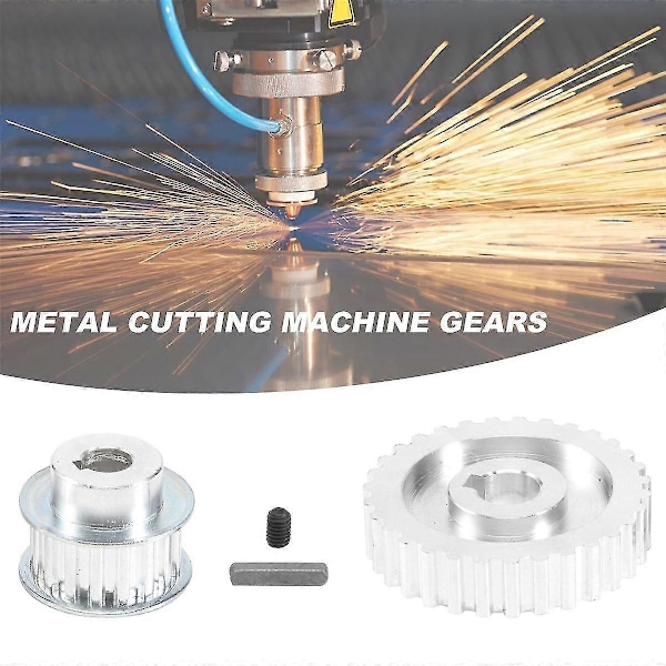 2 st Metall Synkron Remhjul Växel Motor Rem Växel Drivhjul Växel S Cj0618 Mini Svarv Växlar , Met s202412242405