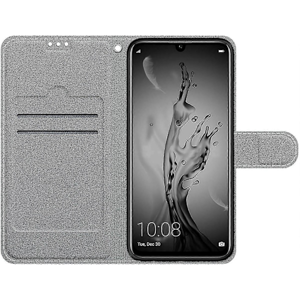 (Style 11) chooseu Etui til Huawei P Smart 2019 Læder Etui med Silikone Stødsikkert Wallet Flip Etui og Folio Stand Funktion Stilfuldt Mønster til Gir