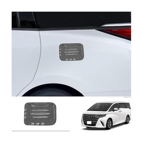 Bränsletanklock i kolfiber för Alphard 40-serien 2023+ Biltillbehör