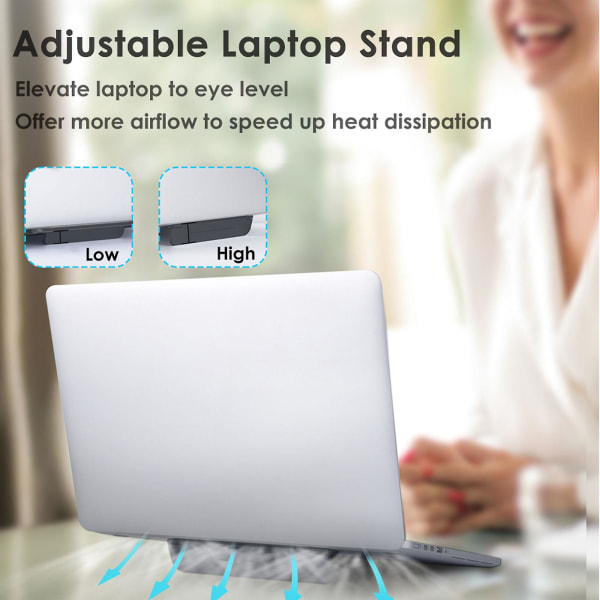 Lazy Invisible Notebook Tablets Bracket Justerbart Laptop Bracket Hållare Stativ