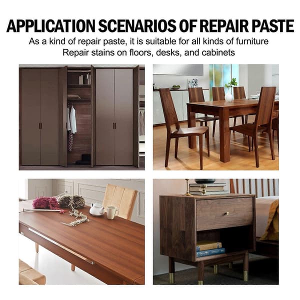 Træmøbelreparationssæt Møbelpleje Reparationsmateriale Reparation Falmet Touch Up Sæt
