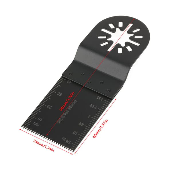 20 stk. 34 mm Multifunktionelle Savblade Oscillerende Sæt til Reparation og Skæring