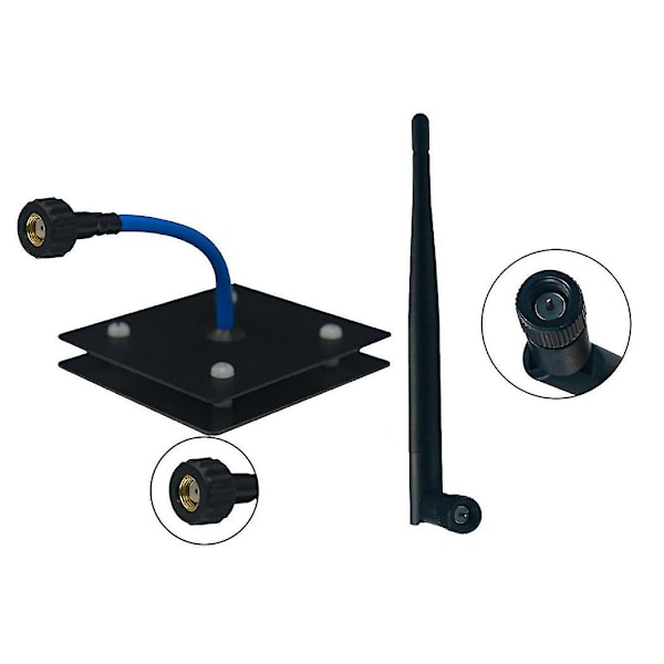 5.8g 14dbi High Gain Directionel Patch Antenne Sma+5.8g Antenne Til Fastvinget Fpv Racing Drone Quadcopter Multicopter A