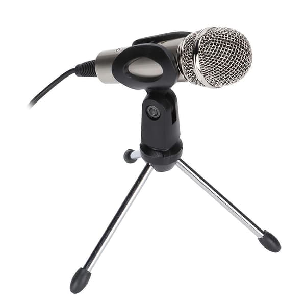 Mini Kondensatormikrofon Set Studioinspelning USB-mikrofon för Livestreaming