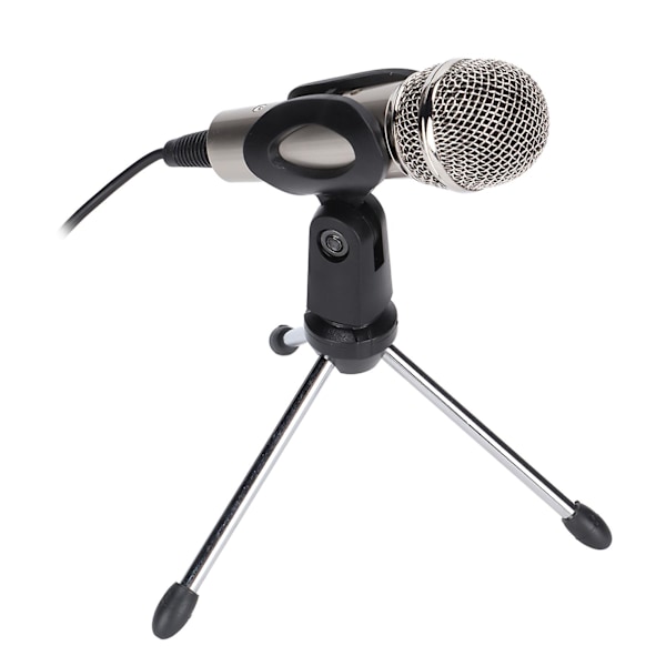 Mini Kondensatormikrofonsett Studioopptak USB-mikrofon for Livestreaming