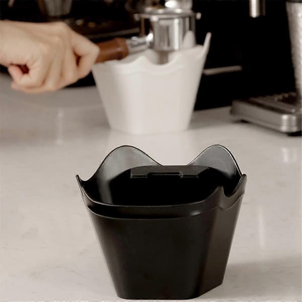 Kaffegrums Spand Polygoner Espresso Grums Dump Bin Multipurpose Espresso Bortskaffelses Spand til