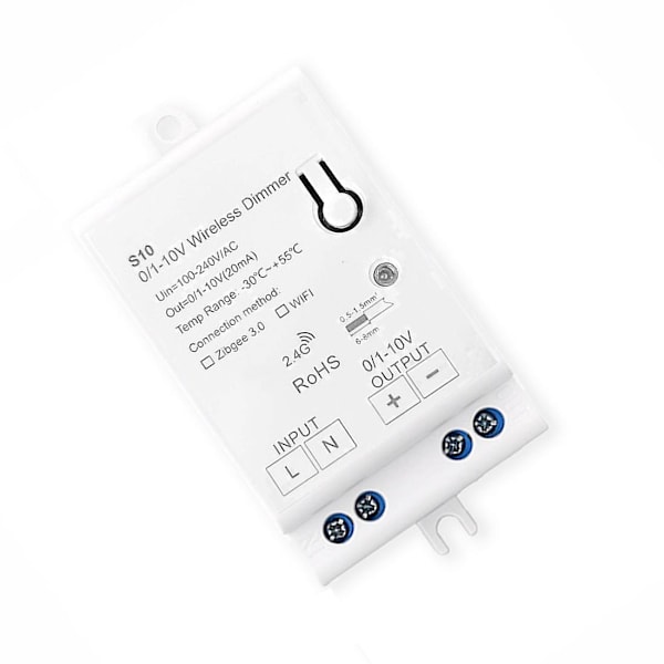 AC100-240V ZigBee 0/1-10V LED Lysdæmper Controller Smart Life Tuya Kontrol App til 0-10V LED Dæmpbar Strømforsyning