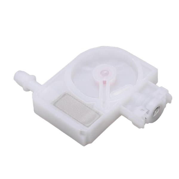 6 stk. Blækdamper Udskiftning med Mesh Filter PP Plast Printer Damper til DX5 DX6 DX7 Hvid Tråd