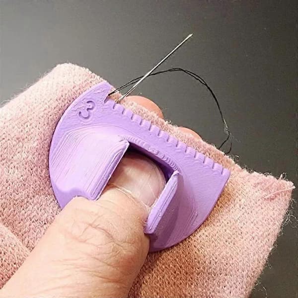 Måleverktøy for synålstørrelse Fingerlinjal Symal for like masker