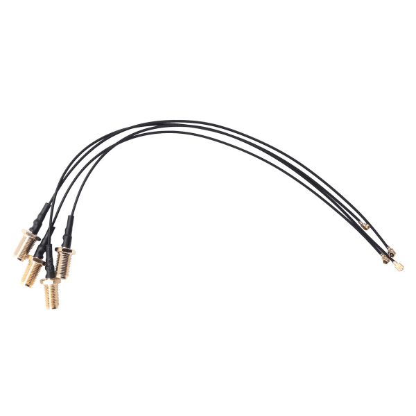 4 stk Lora Antenne 868-915mhz, u.fl Ipex til Sma Kontakt Pigtail Antenne 3dbi for Wifi Esp32 Lor