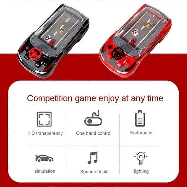 Racing Car Breakthrough Adventure Handhållen Spelkonsol Simuleringskörning