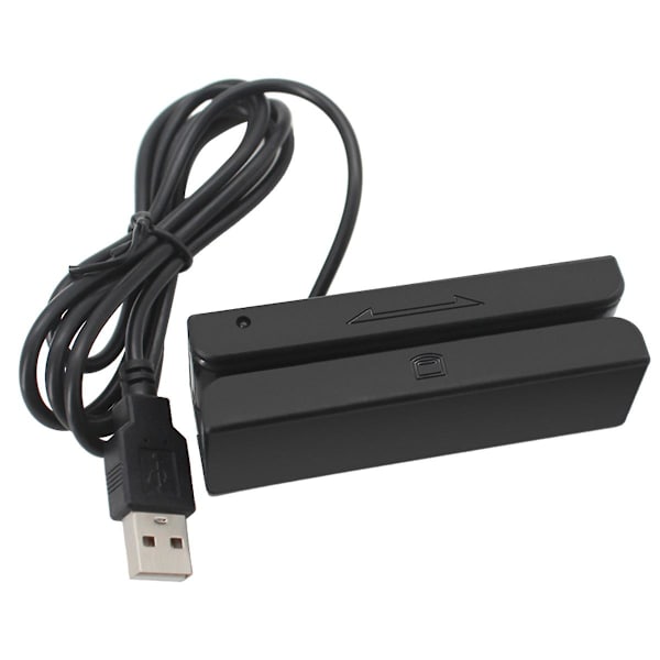 MSR90 USB-magneettiraitakortinlukulaite Kortinlukija Raita 3 Raidat Mini-lukija USB-tietokoneelle