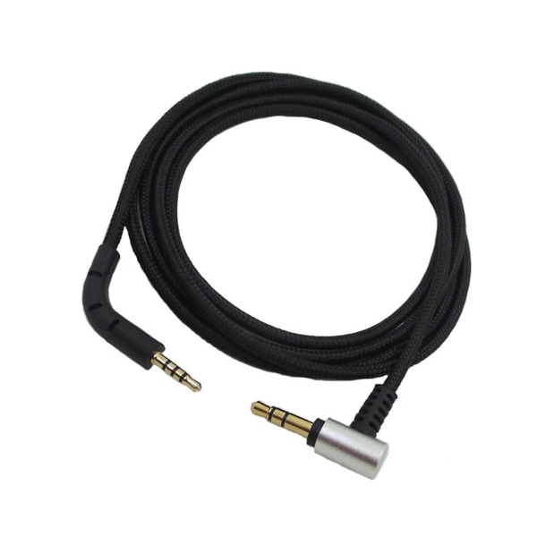 Ersättning Aux 3,5 mm kabel Förlängningssladd Tråd för B&w P7 hörlurar Headset hörlurar