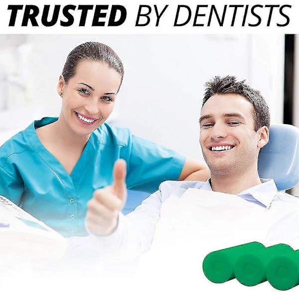 Aligner Chewies för skenor, dentala tuggar för tänder, 3 st Mint .SFYGV