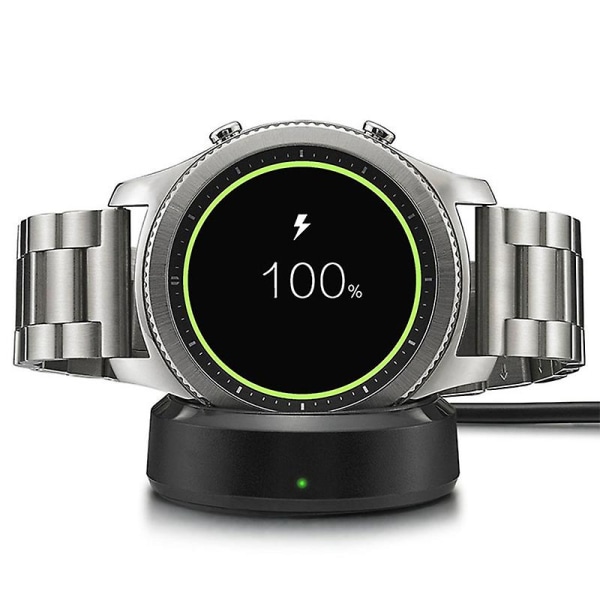 Trådlös snabbladdare för Gear S3 Frontier S2 Watch Laddare för Galaxy Watch