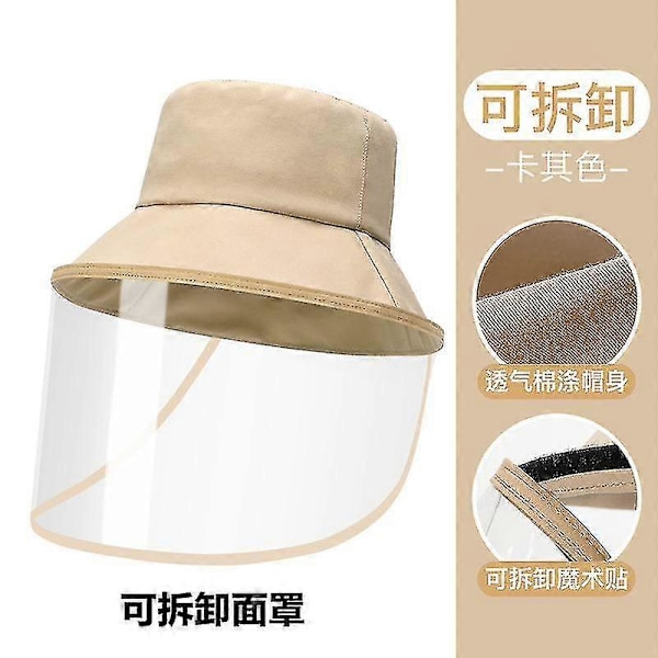Anti-dropphatt fiskare våt sommar UV-skydd solskydd solmask skyddande hatt dam solhatt dammskydd tvättbar återanvändbar kallt väder (c