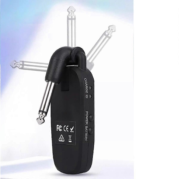 M31 Gitarre Trådløst System Lyd Sender Mottaker Pickup USB Oppladbar Trådløst System for E