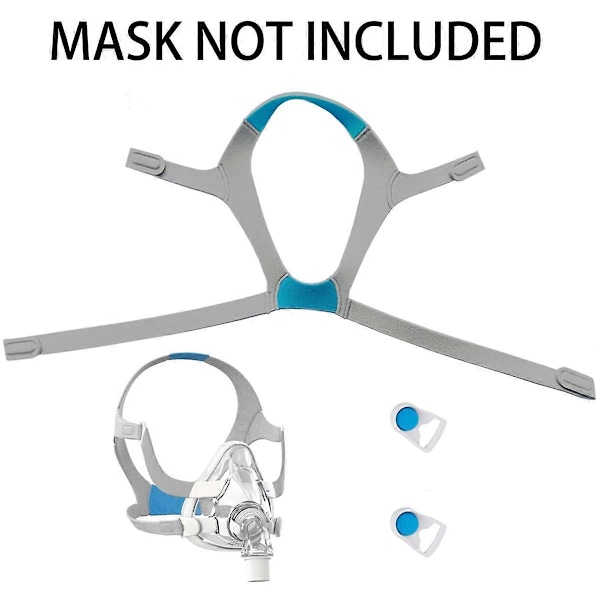 Hodeplagg for Airfit F20, Erstatnings CPAP Maske Hodestropp