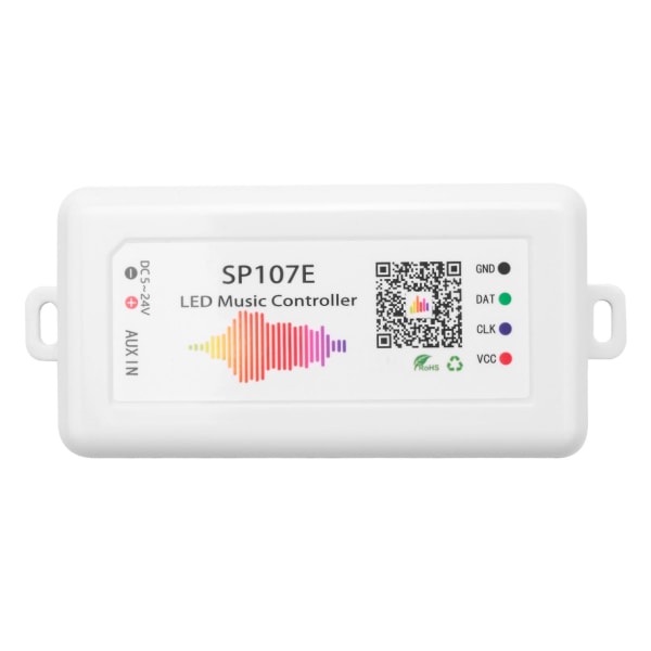 Wifi Rgb Sp107e Pixel Ic Spi Music Bluetooth Controller til Ws2812 Sk6812 Sk9822 Rgbw Apa102 Lpd880