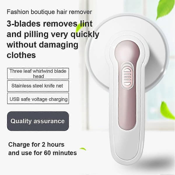 Trimmer Stofshaver Sweater Bærbar Elektrisk Fnullerfjerner USB Genopladelig