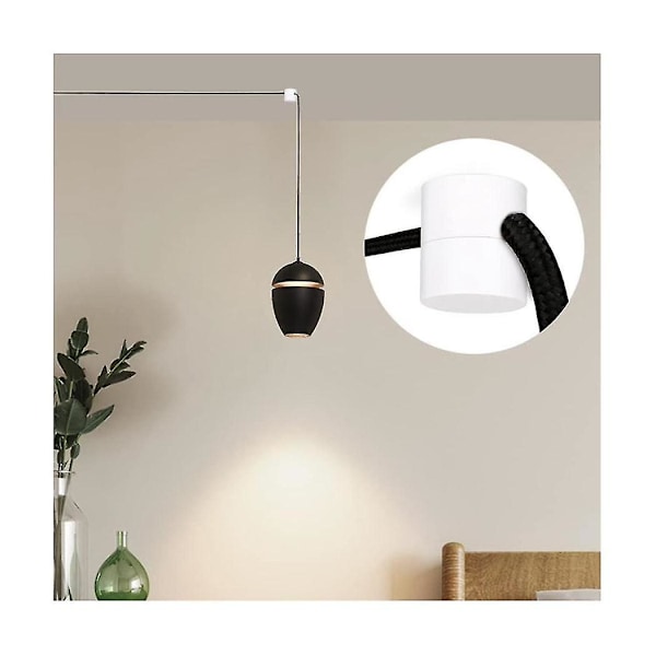 Pakkekrok for taklampe Hengende lys Tak kroker for hengende lys Hvit pendellampe Hengende Ho
