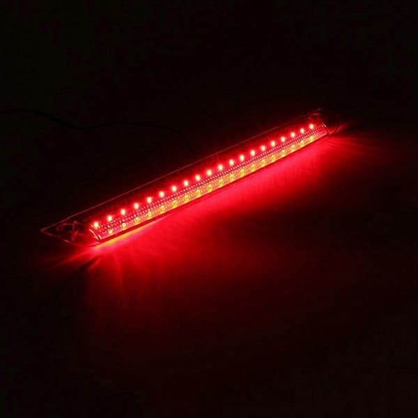 Universal Bil Motorcykel Röd 12V 20 LED 3:e Högmonterad Broms Bakljus