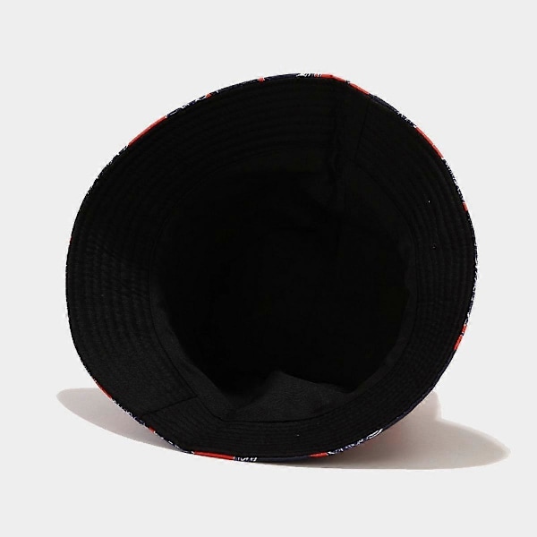 Söt Bucket Hat Strandfiskarehatt för Kvinnor, Vändbar Dubbelsidig Unisex (HATG019)