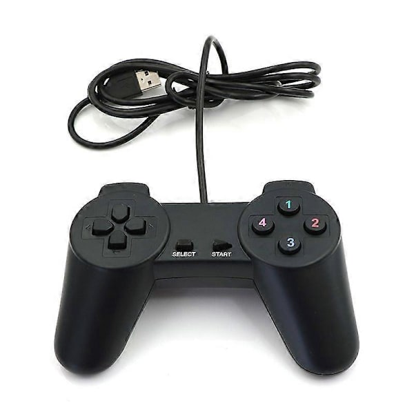 PC USB 2.0 Gamepad Spel Joystick Spelkontroll För Laptop Dator