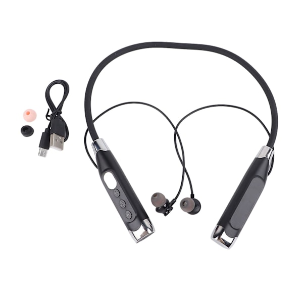 Bluetooth-kaulapantakuulokkeet, melua vaimentavat, rikas basso, pienikulutuksiset langattomat kaulapantakuulokkeet urheiluun ja päivittäiseen käyttöön