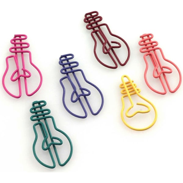 200 st glödlampa gem, plastbelagda färg specialformade 4D-clips