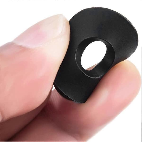 12-pack Ukulele- och Gitarrremspärlkit med Gummibandblock och Metalländstift för Akustisk Uk