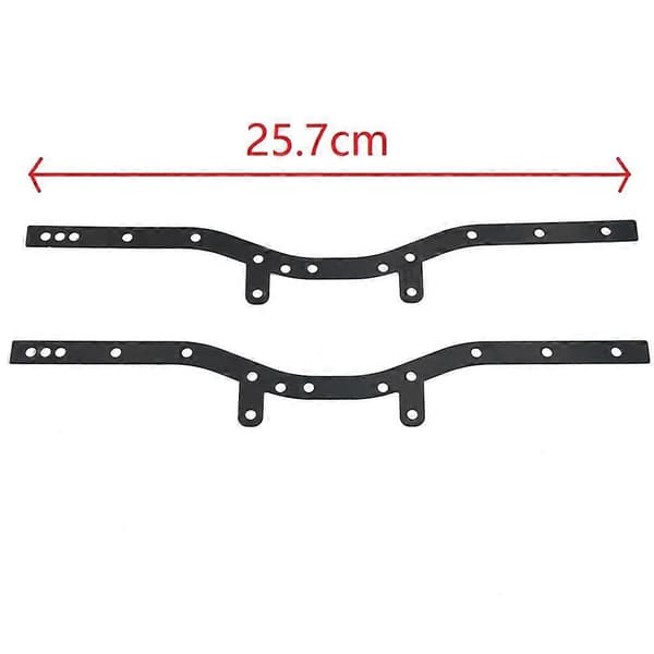 2 stk. Metal Chassis Beam Girder Side Frame Chassis til C14 C24 C24-1 1/16 RC Bil Opgraderingsdele Tilbehør