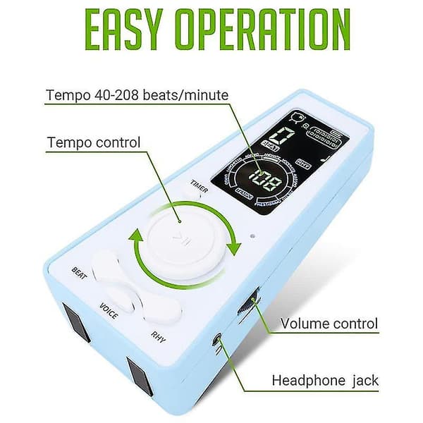 Elektronisk Metronom Digital Metronom Universal Metronom För Piano Metronom För Gitarr Violin Dr