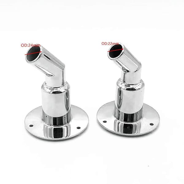 22/24mm Dia Eksos Skinnmontering Rett/bøyd Drivstoffvarmer Eksosport Pakning