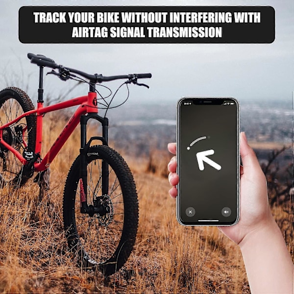 Pyörän piilokiinnike - GPS-paikantimen pidike
